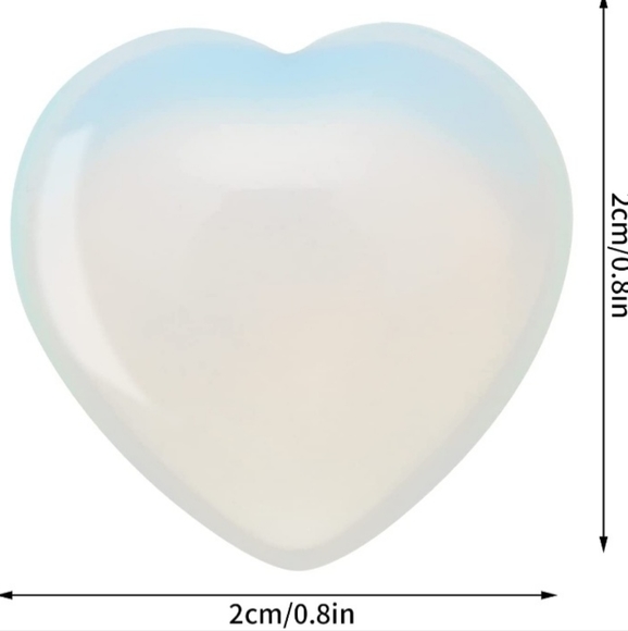 Opalite Mini Heart - Picture 8 of 8